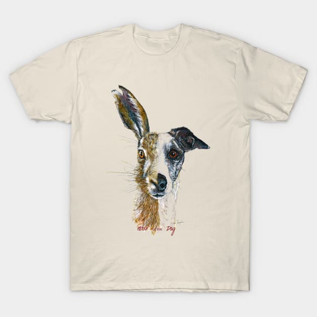 Hare of the Dog T-Shirt by Leisa